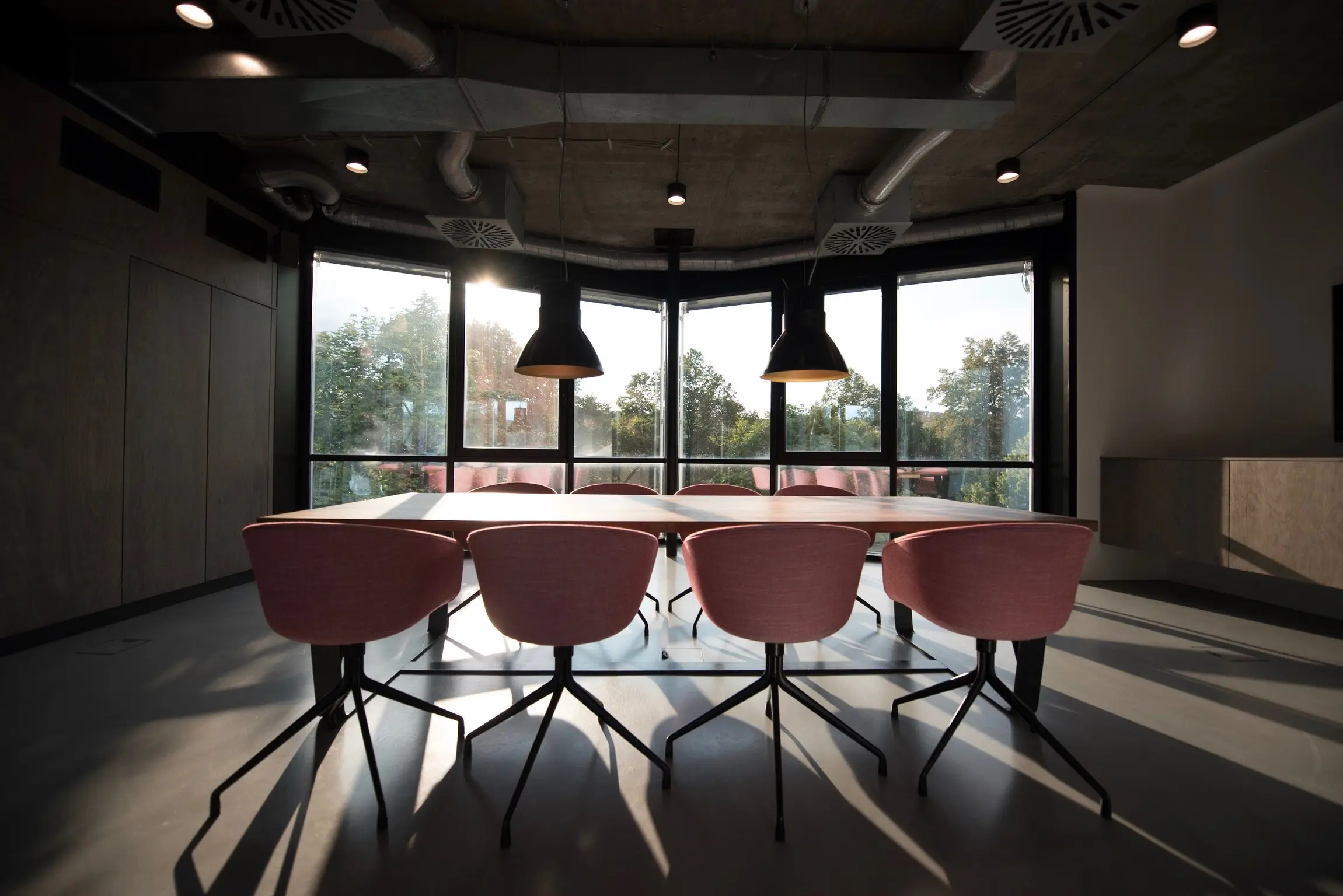 board table with chairs