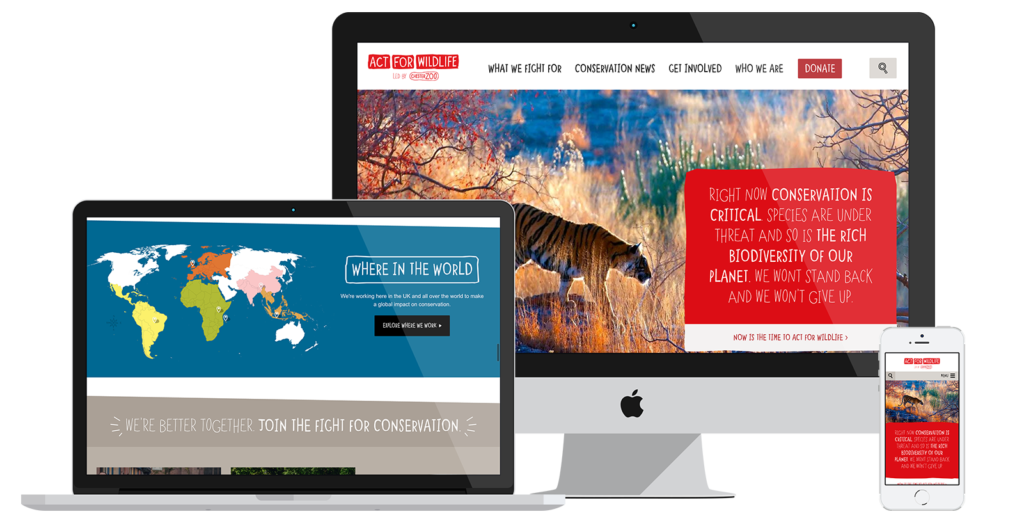 act for wildlife website on computers