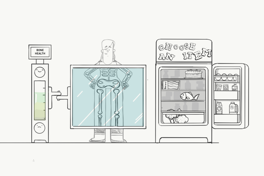 pencil sketch of the 'Keep on Keep up' app