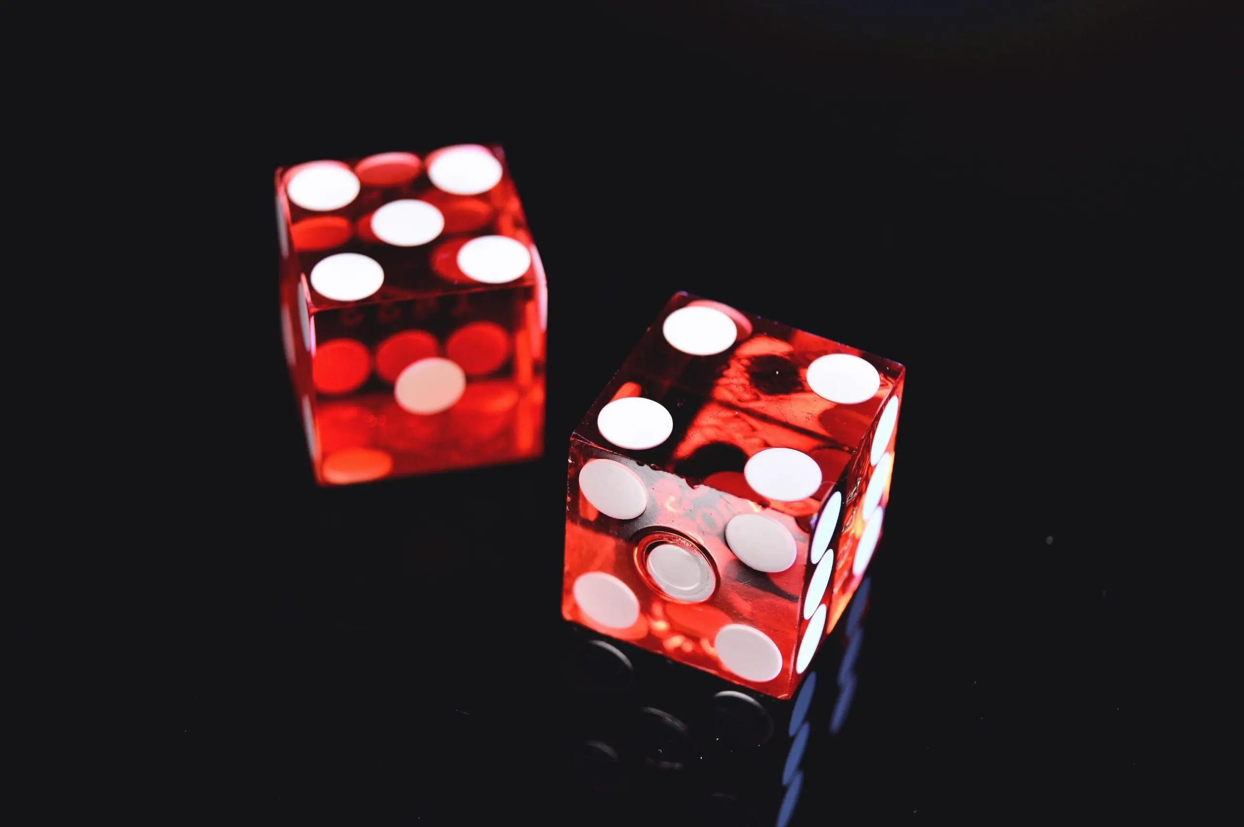 two red dice