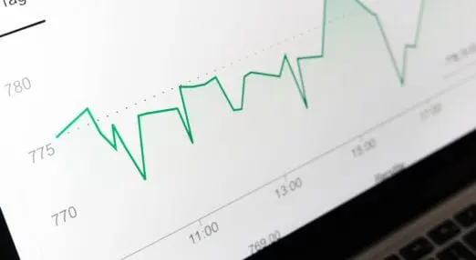 Photo showing analytics