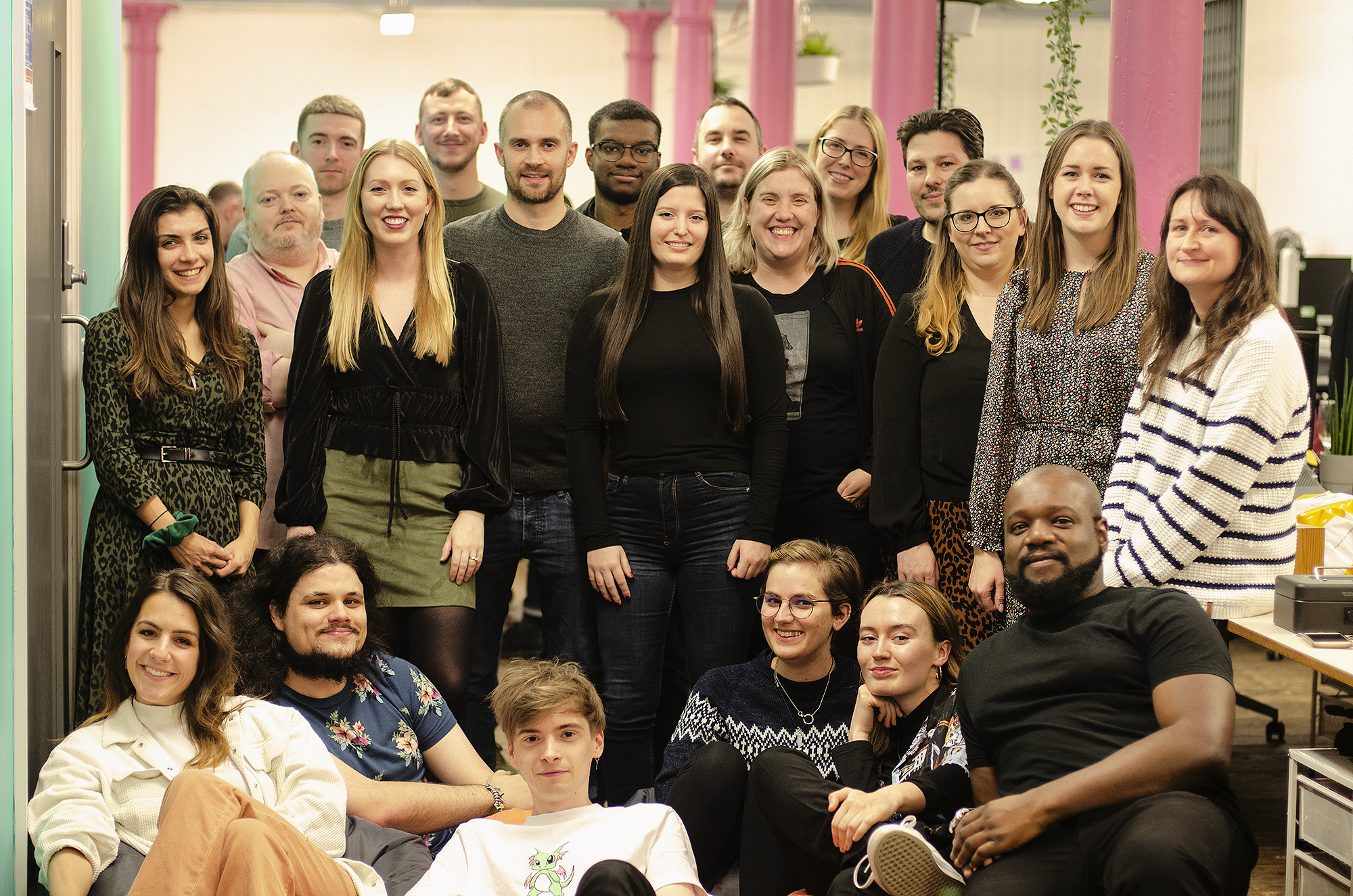 a group photo of Reason Digital