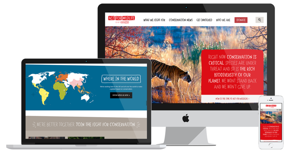 act for wildlife website on computers