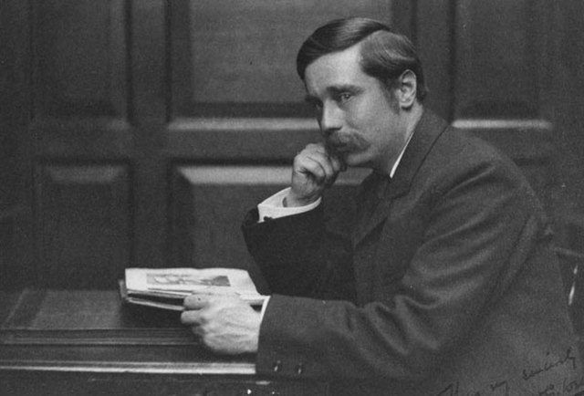 portrait of H G Wells